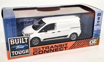 Ford Transit Connect 2014 Wit 1-43 Greenlight Collectibles, Overige merken, Tschuiten@hotmail.com, Duitsland, Auto