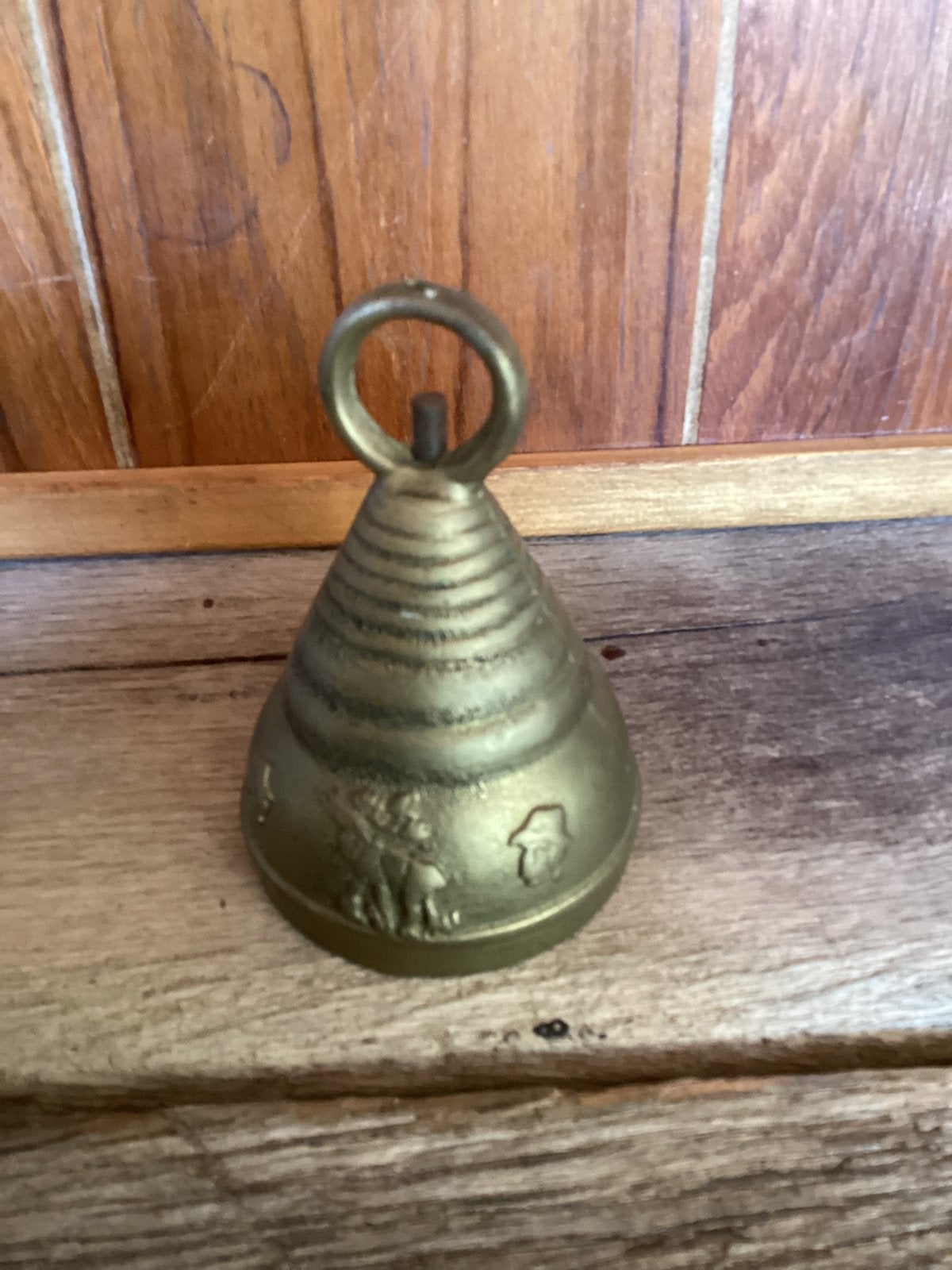 Vintage Brass Bell  prachtige klank!, Antiek en Kunst, Antiek | Koper en Brons, Ophalen of Verzenden