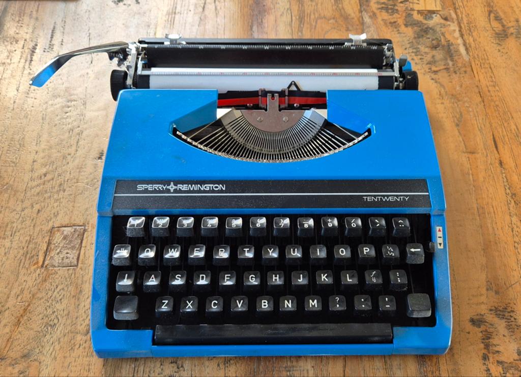 Sperry remington typemachine in goede staat, Diversen, Typemachines, Ophalen of Verzenden, Gebruikt