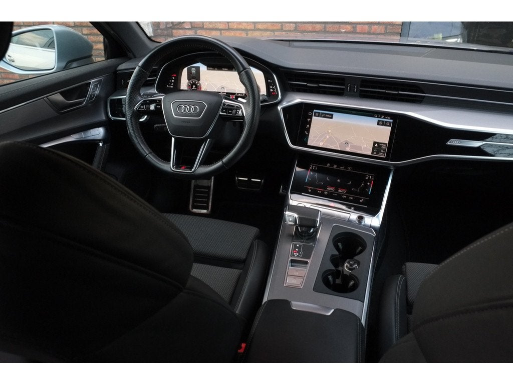 Audi A6 Avant 45 TFSI Sport S line edition Leder, El stoelen, Automaat, 12 maanden, 15 km/l, Gebruikt