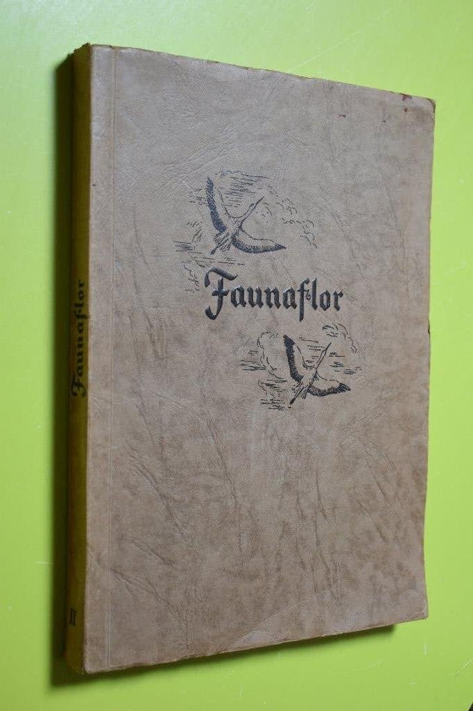 Plaatjesalbum- Faunaflor 1952- COMPLEET-, Ophalen of Verzenden, Gelezen, Plaatjesalbum