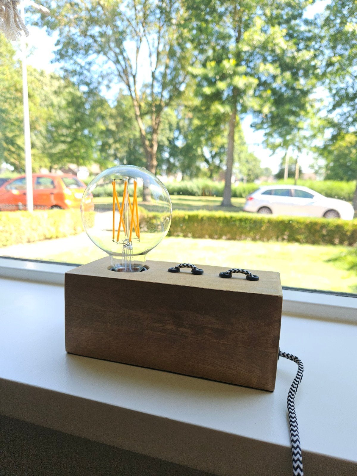 Tafellamp van Stoer&Krachtig wonen, Overige merken, 9 cm, Met stekker, Industrieel