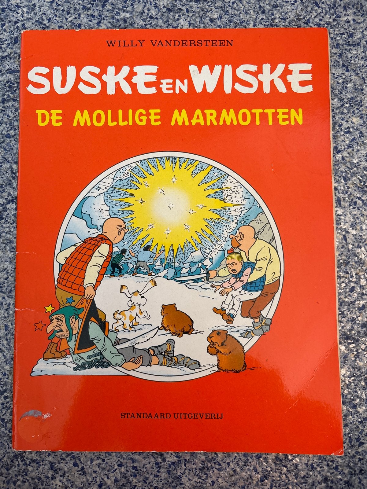 Suske en Wiske - De Mollige Marmotten, Eén stripboek, Ophalen of Verzenden, Gelezen