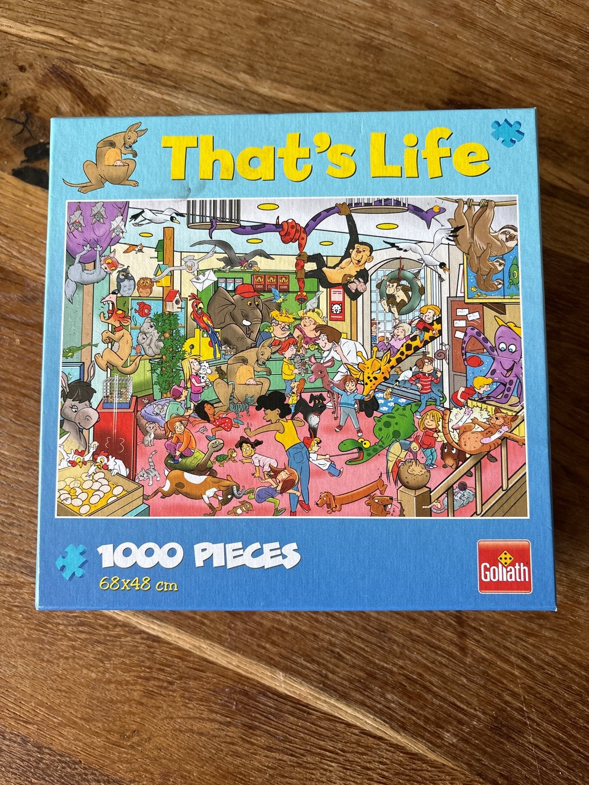 That's Life 1000 Stukjes Legpuzzel Goliath, Ophalen, Gebruikt