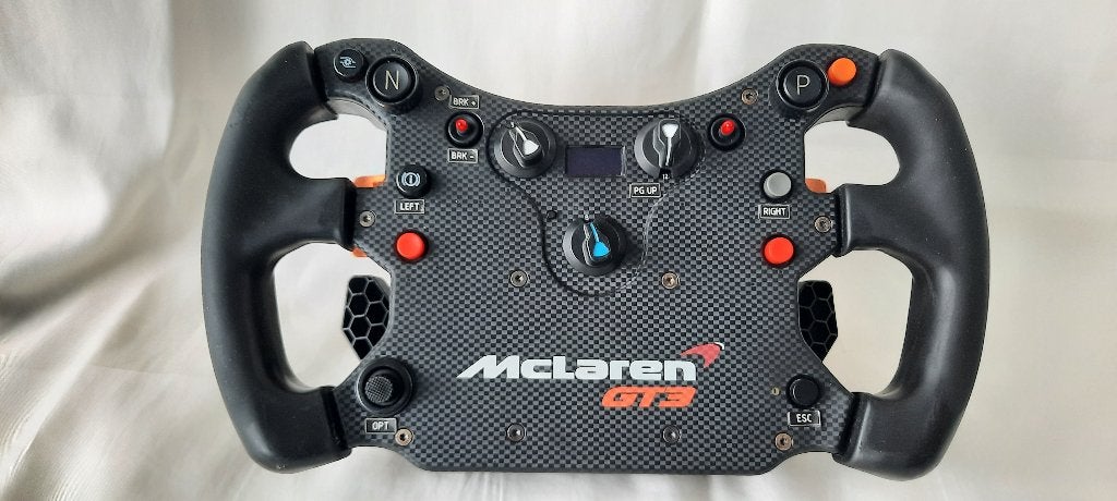 PRIJSVERLAGING Fanatec CSL Elite Stuurwiel McLaren GT3 V2, 1 speler, Racen en Vliegen, Ophalen of Verzenden, Zo goed als nieuw