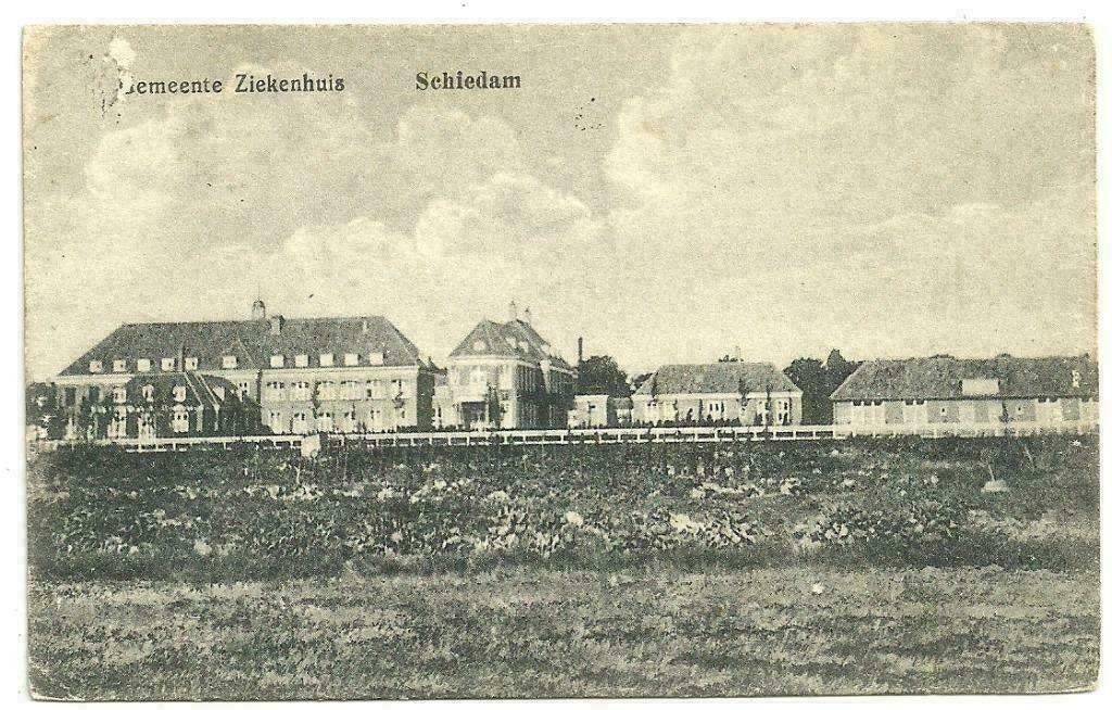 AK Schiedam - Gemeente Ziekenhuis, Verzamelen, Verzenden, Voor 1920, Ongelopen, Zuid-Holland