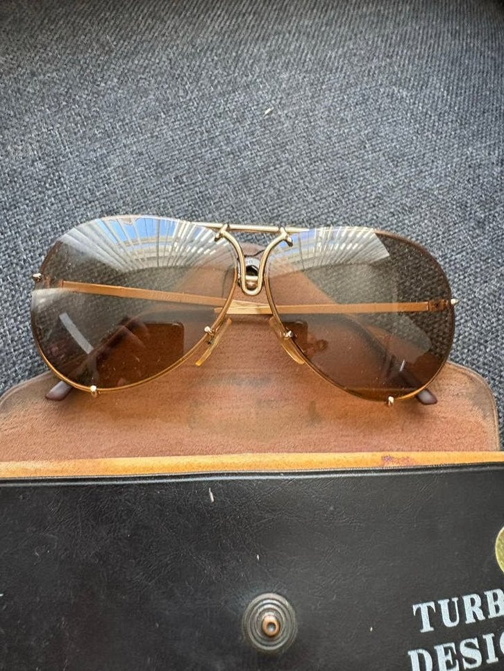 Vintage Turbo Design Zonnebril met Extra Lenzen, Sieraden, Tassen en Uiterlijk, Zonnebrillen en Brillen | Dames, Overige merken