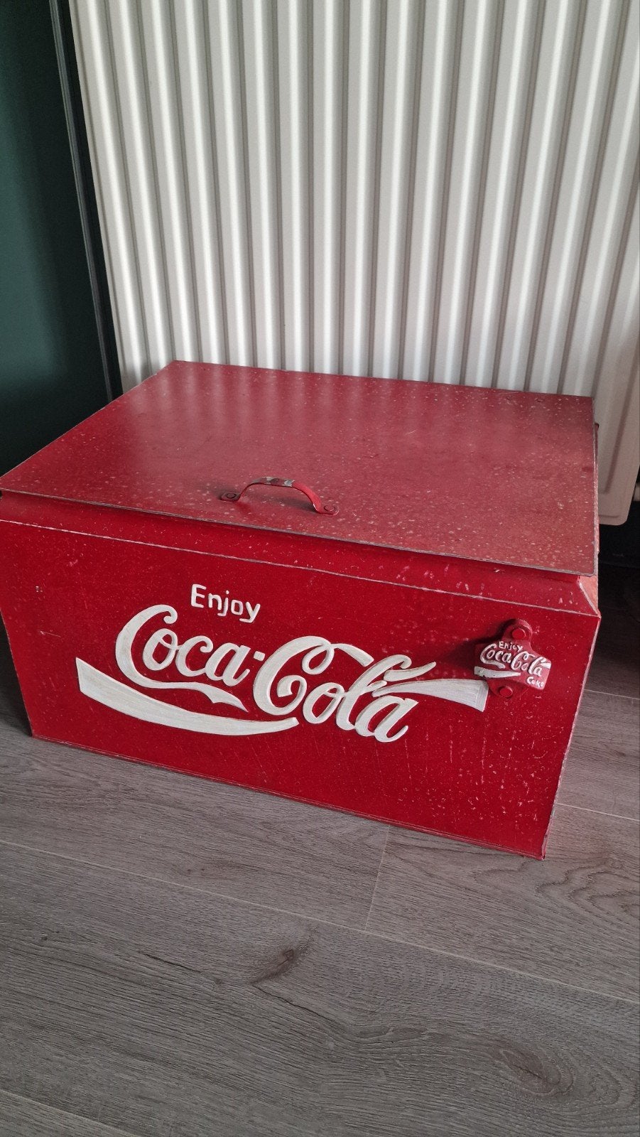 Vintage Coca-Cola kist, Ophalen, Gebruikt, Overige typen