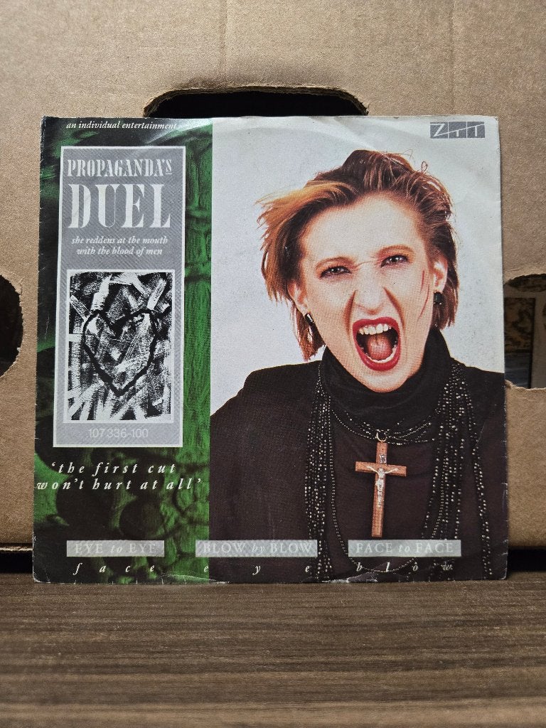Propaganda - Duel, 7 inch, Ophalen of Verzenden, Zo goed als nieuw, Pop