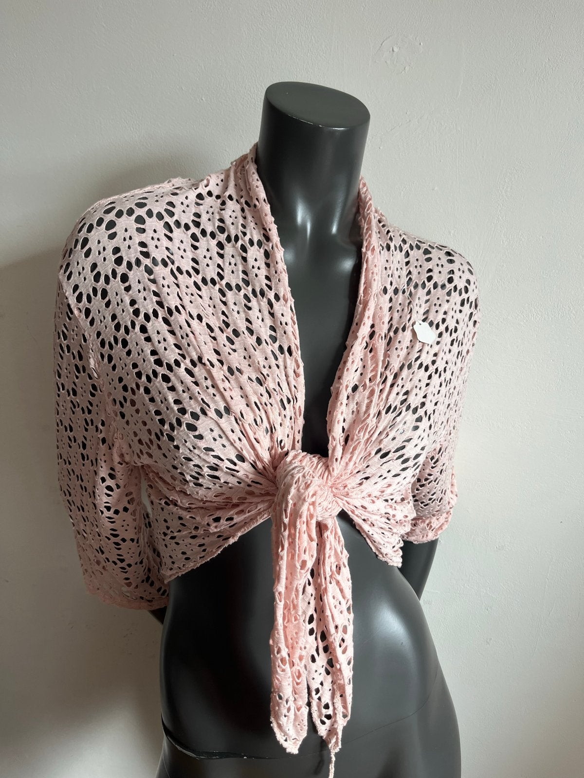 Nieuw lichtroze bolero, universele maat 36-44, Ophalen of Verzenden, Nieuw, Maat 38/40 (M), Roze