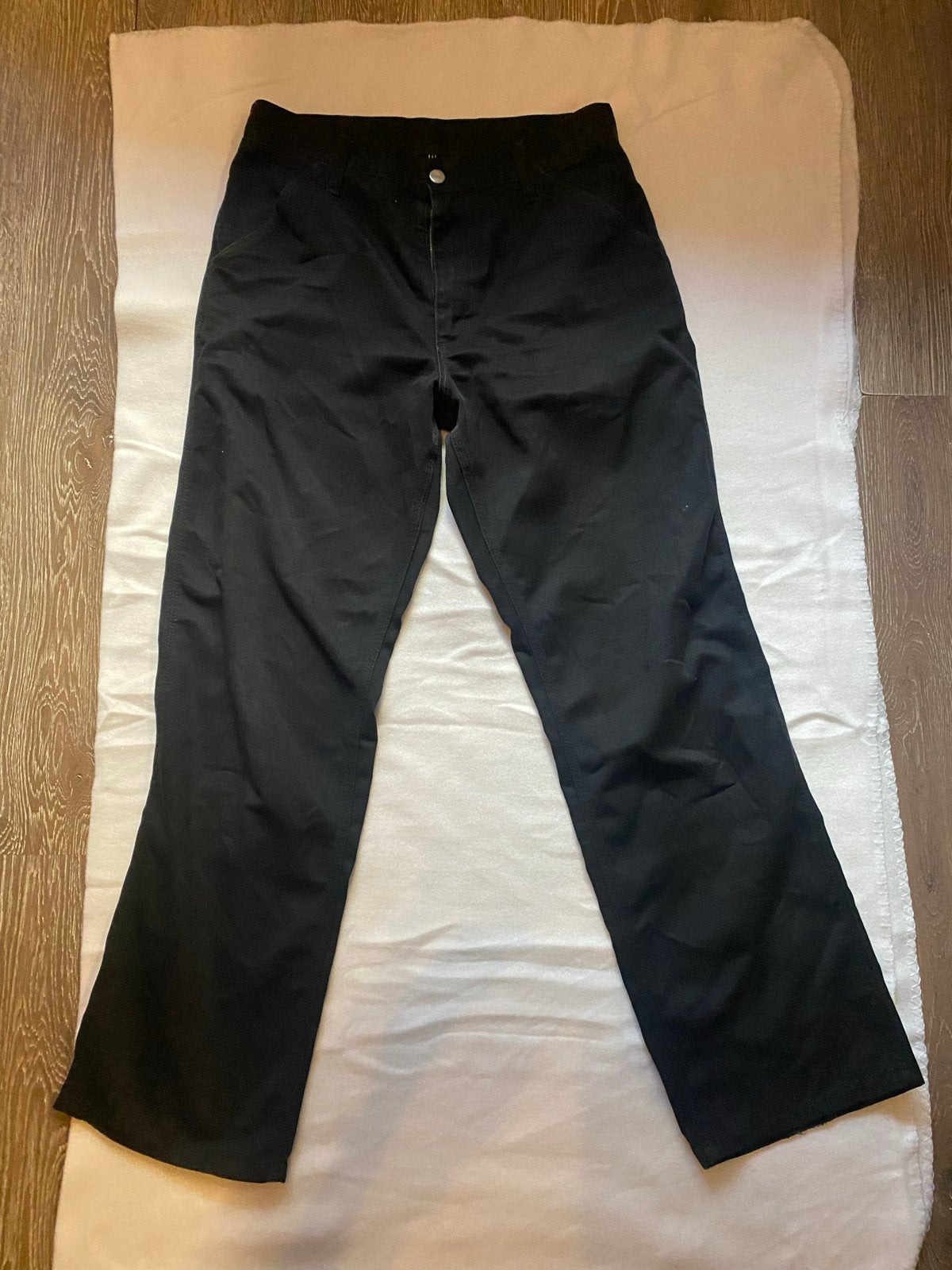Stoere Carhartt werkbroek - Zwart, stevige kwaliteit, Kleding | Heren, Ophalen of Verzenden, Gedragen, Maat 46 (S) of kleiner