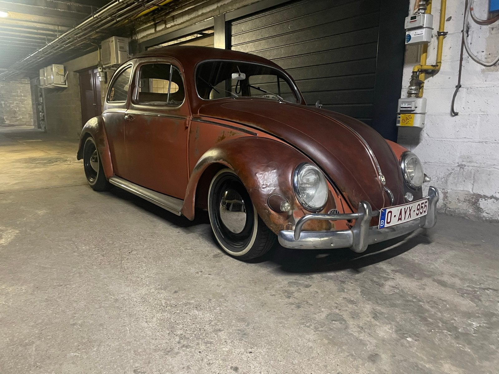 Vw kever Ovaal 1956–Amerikaanse uitvoering–Prachtige patina, foto 4