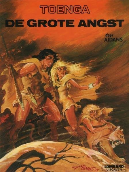 Toenga. Nr 4. De grote angst. 1976., Boeken, Eén stripboek, Ophalen of Verzenden, Gelezen