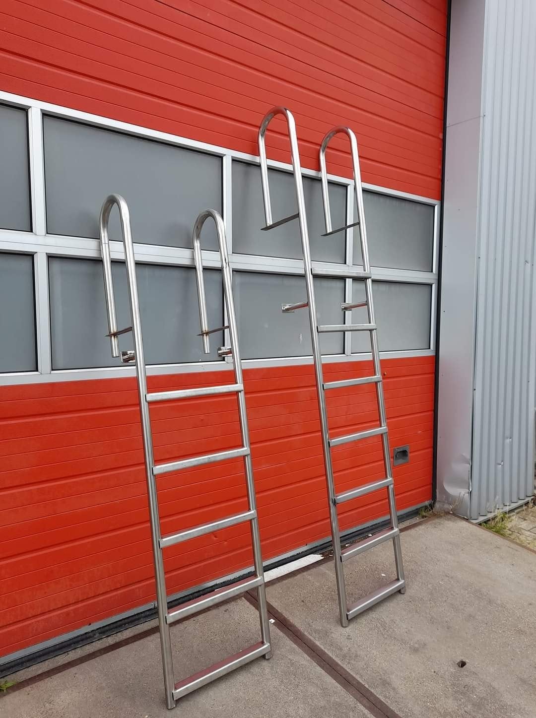 nieuwe rvs zwemtrappen, Ophalen, Overige typen, Minder dan 2 meter