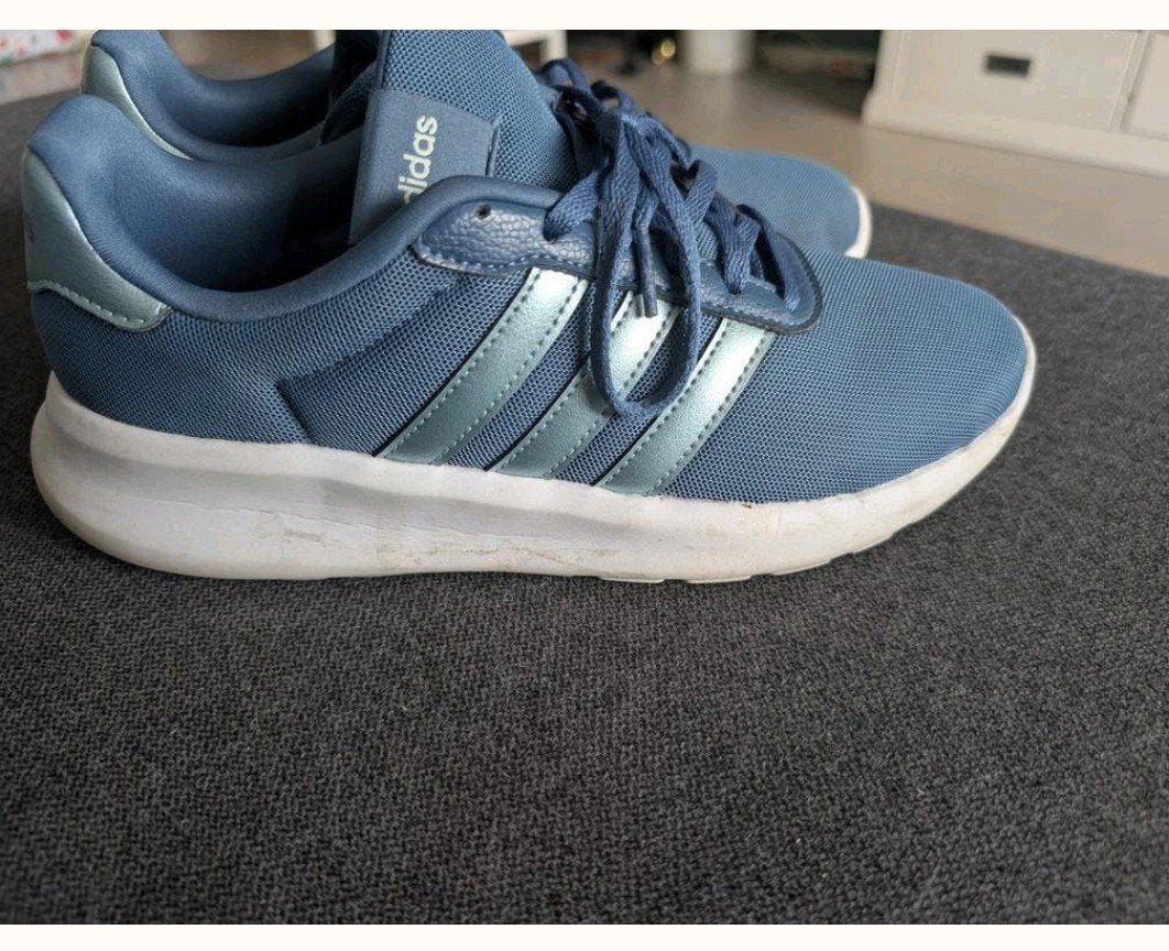 Dames Adidas sneakers maat 39 blauw zilver, Ophalen of Verzenden, Blauw, Adidas, Sneakers of Gympen