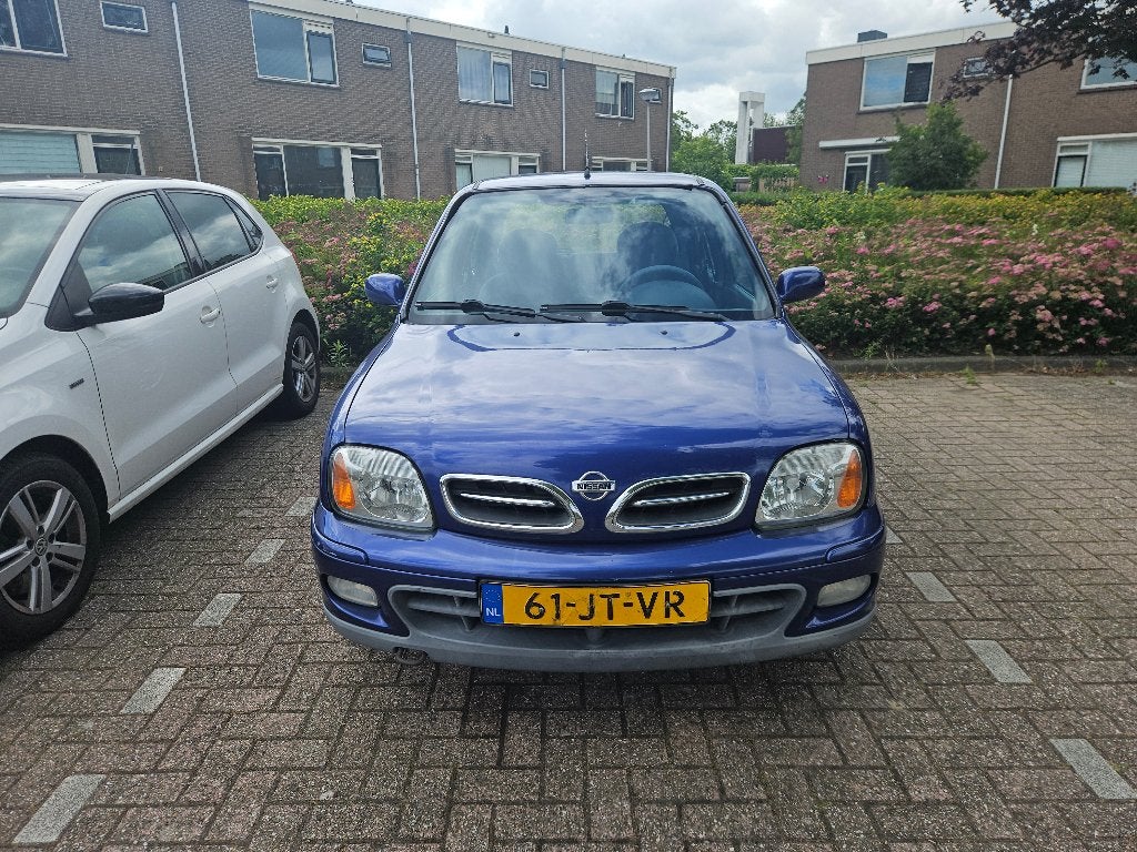 Nissan Micra 1.3 5D 2002 K11, Auto's, Nissan, Voorwielaandrijving, Stof, 750 kg, 4 cilinders