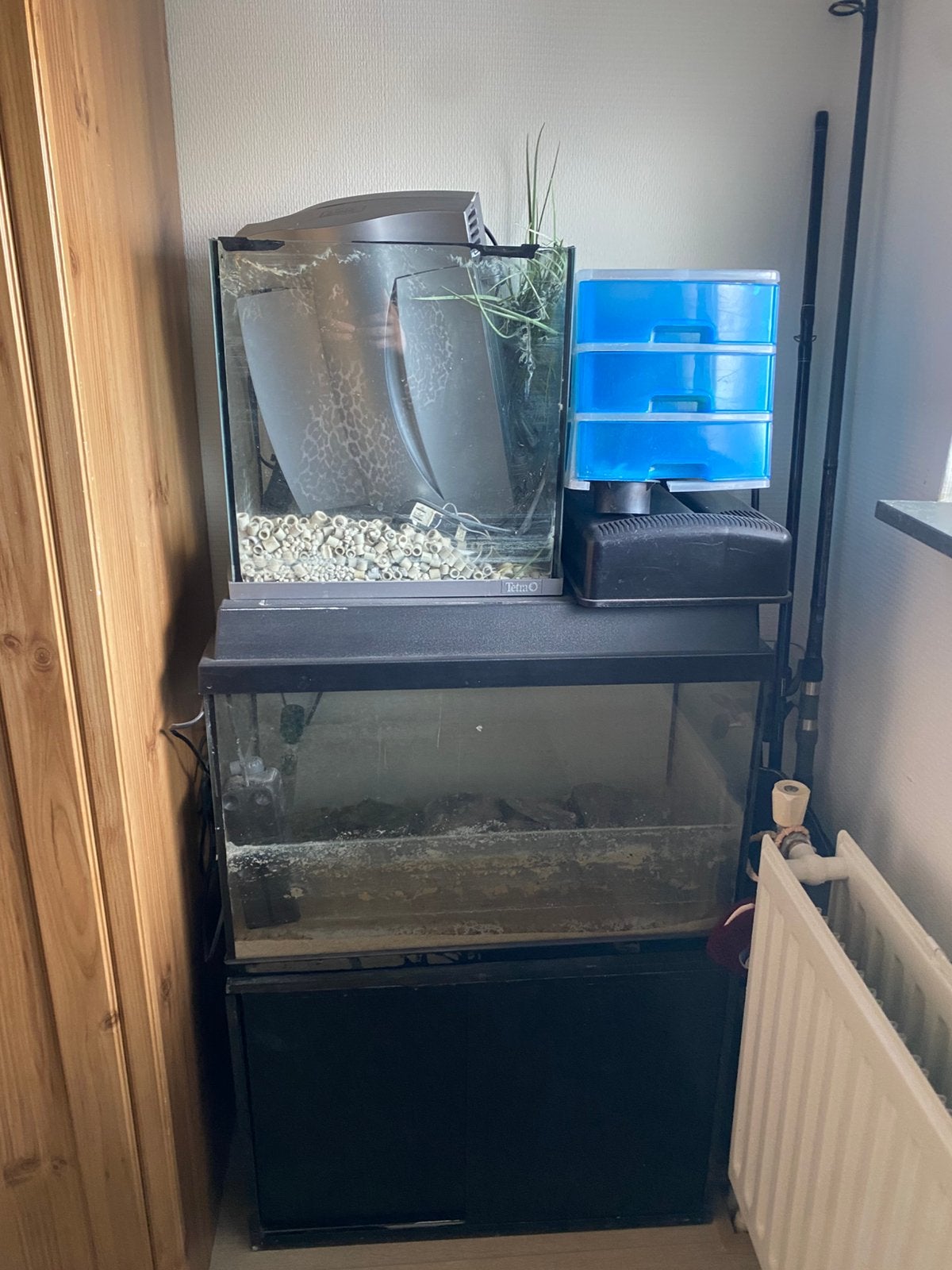 Aquariums tekoop, Ophalen, Gebruikt, Leeg aquarium