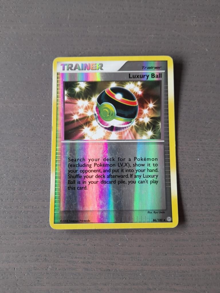 2008 stormfront 86/100 luxury ball reverse, Ophalen of Verzenden, Gebruikt, Losse kaart, Foil