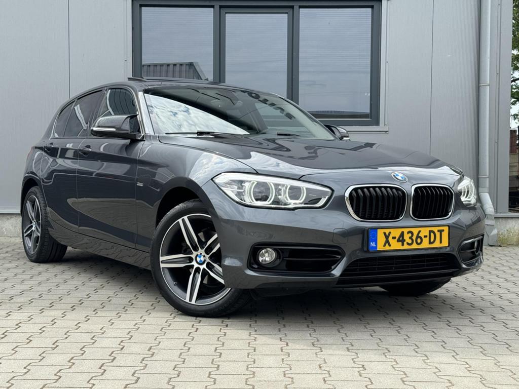 BMW 1-Serie 118i Facelift 136pk Aut Schuifdak Leder 2015, 136 pk, Lichtsensor, Leder, 1300 kg