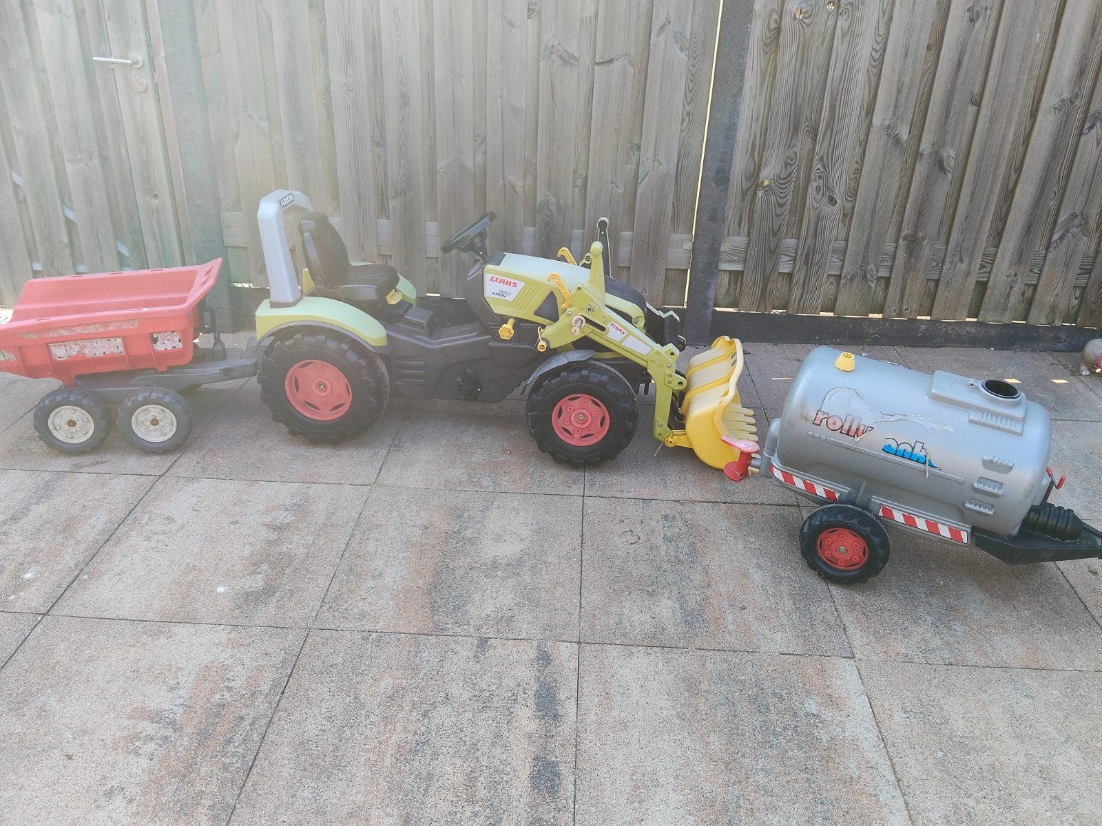 Claas traptrekker, Kinderen en Baby's, Ophalen, Gebruikt, Overige merken, Met kar of aanhanger
