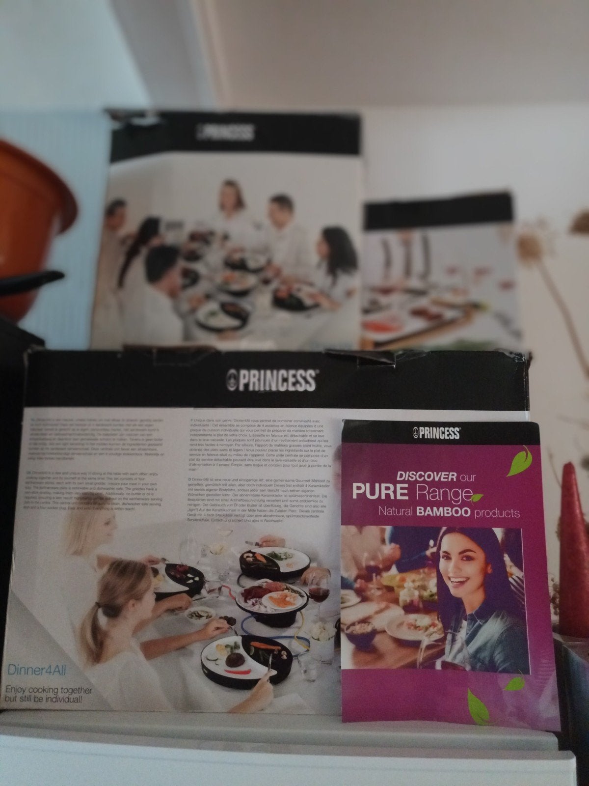 Princess Dinner4All Gourmet Set, Witgoed en Apparatuur, Gourmetstellen, Zo goed als nieuw, 4 t/m 7 personen, Ophalen of Verzenden