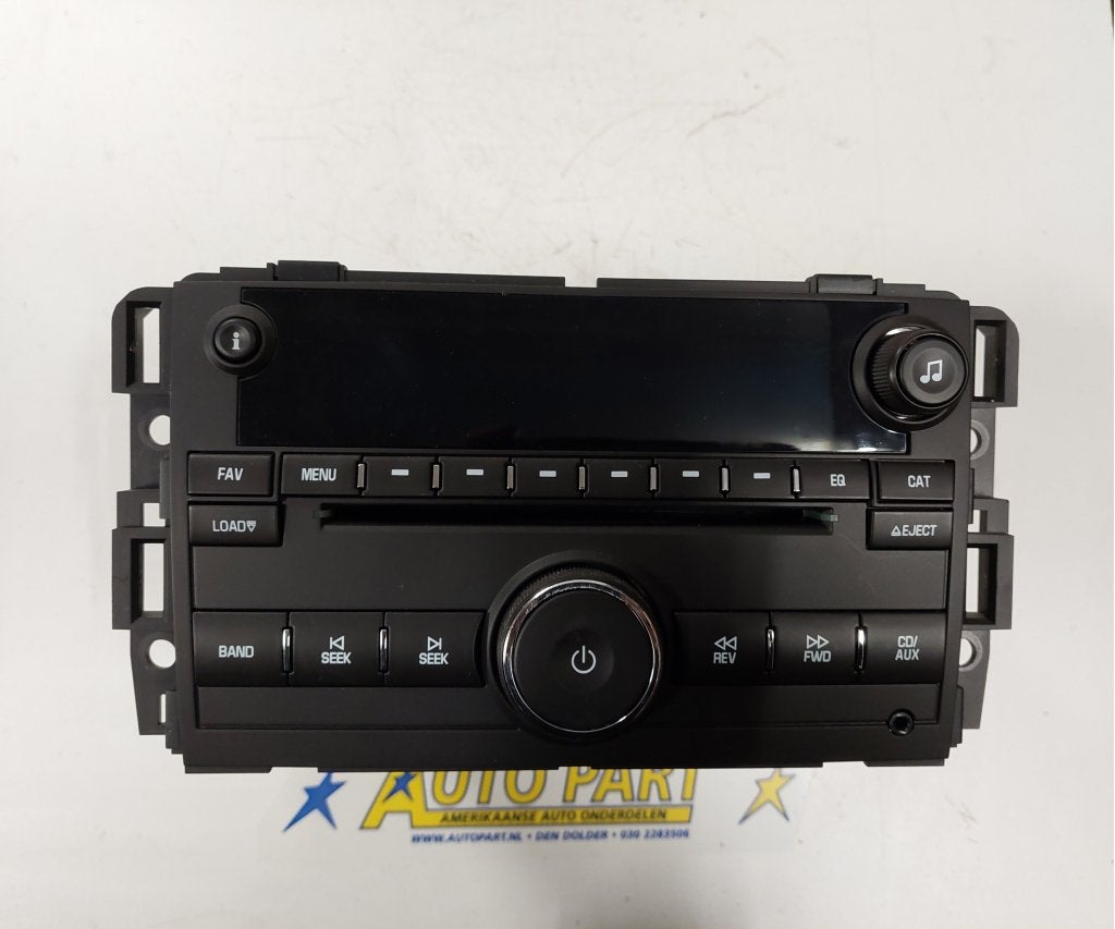 Chevrolet Avalanche radio 2007-2009, Auto-onderdelen, Gebruikt, Info@gm.com, Ophalen of Verzenden, P.O. BOX 33170 Detroit, MI 48232-5170