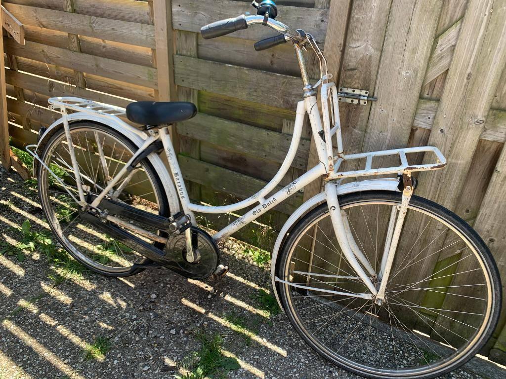 Batavus Old Dutch meisjes fiets, Damesfiets 28 opknapper, Ophalen, Gebruikt, Terugtraprem, Batavus