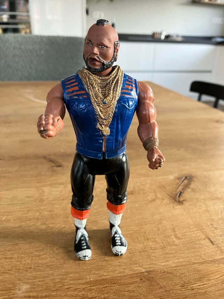Vintage Mr. T A-Team Actiefiguur, Ophalen of Verzenden, Gebruikt
