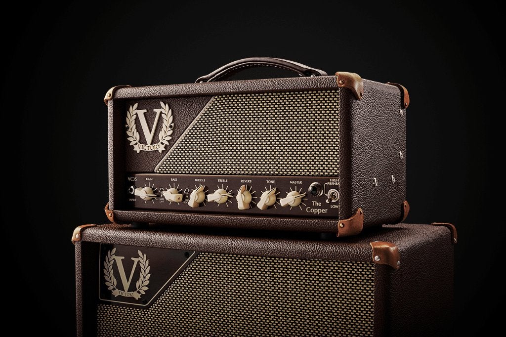VICTORY VC35 The Copper DELUXE (AMPLIFIER HEAD) w/ 2x12 CAB, Ophalen of Verzenden, Zo goed als nieuw, Gitaar, Minder dan 50 watt