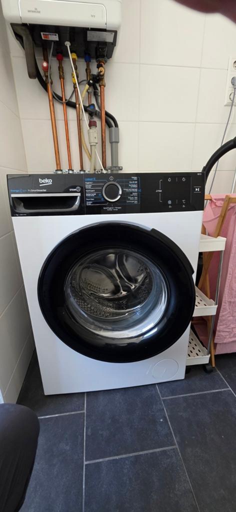Beko Wasmachine - Voorlader, Zo goed als nieuw, Voorlader, 85 tot 90 cm, 1200 tot 1600 toeren