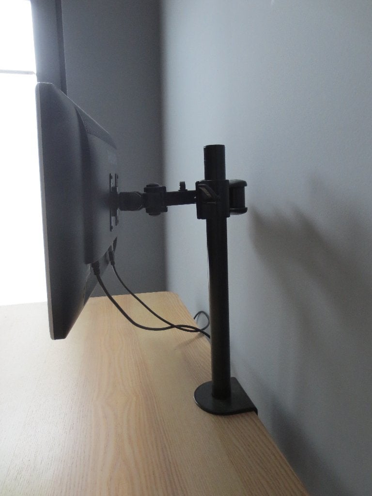 Newstar monitorarm voor één beeldscherm incl. beeldscherm, Ophalen, Philips, In hoogte verstelbaar, Full HD