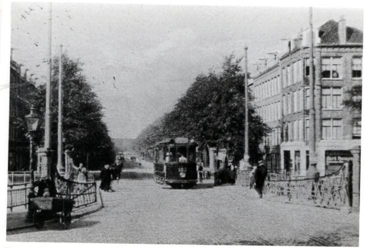 FOTO Tram GTr 183 Union Kinkerstraat, Verzenden, Voor 1920, Ongelopen, Noord-Holland