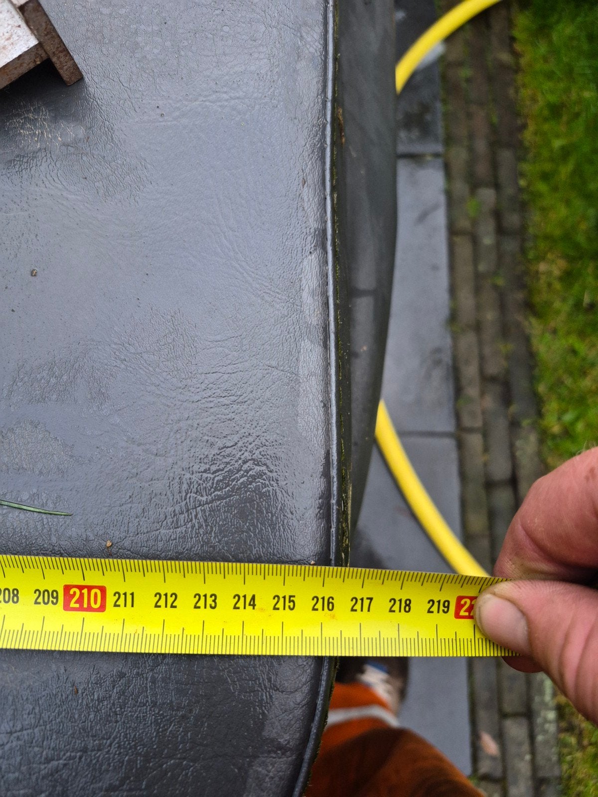 jacuzzi cover gezocht 214x216 r19, Ophalen, Gebruikt