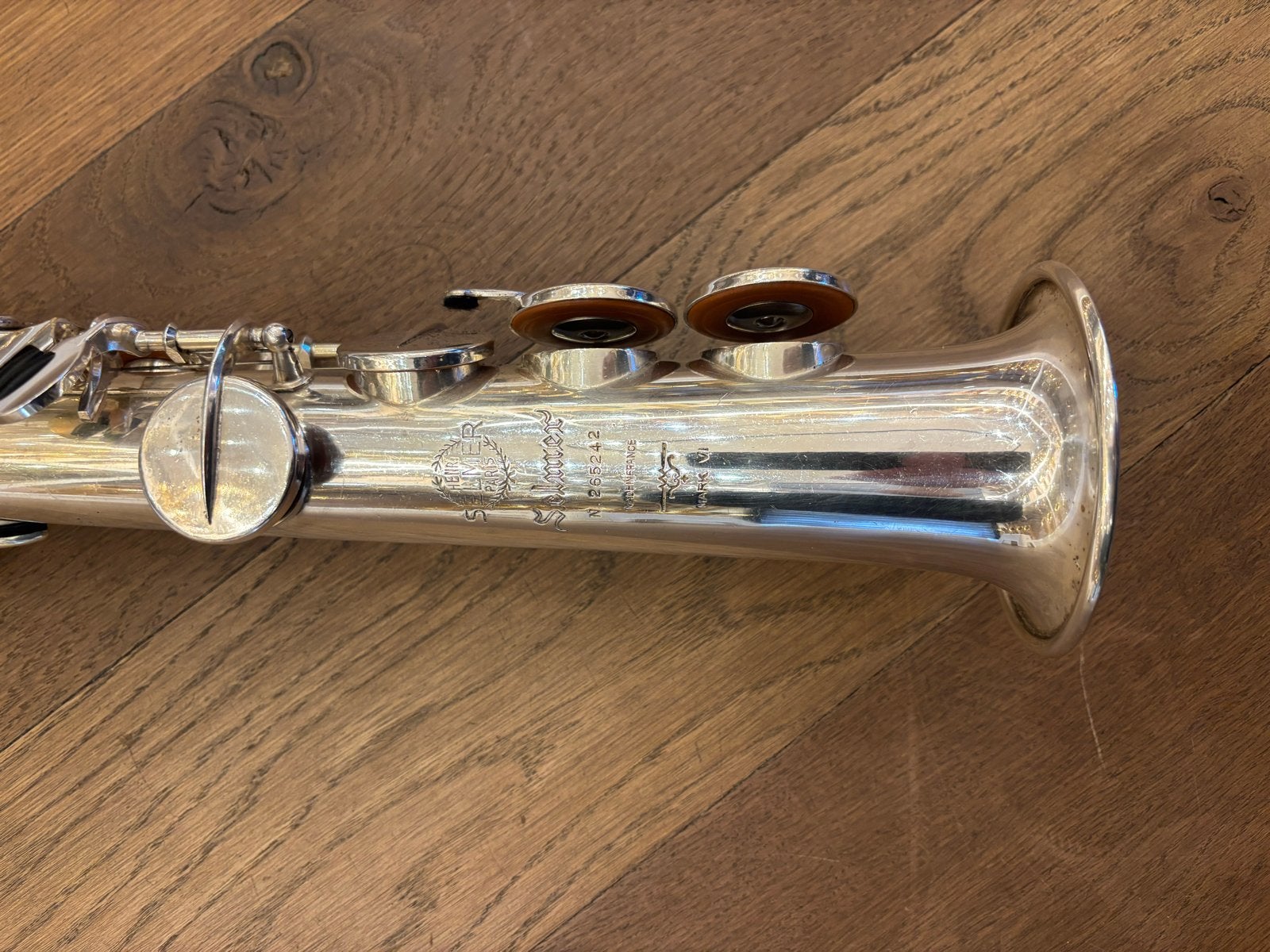 Selmer Mark VI sopraansaxofoon - Zeer goede staat, Ophalen of Verzenden, Gebruikt, Sopraan, Met koffer