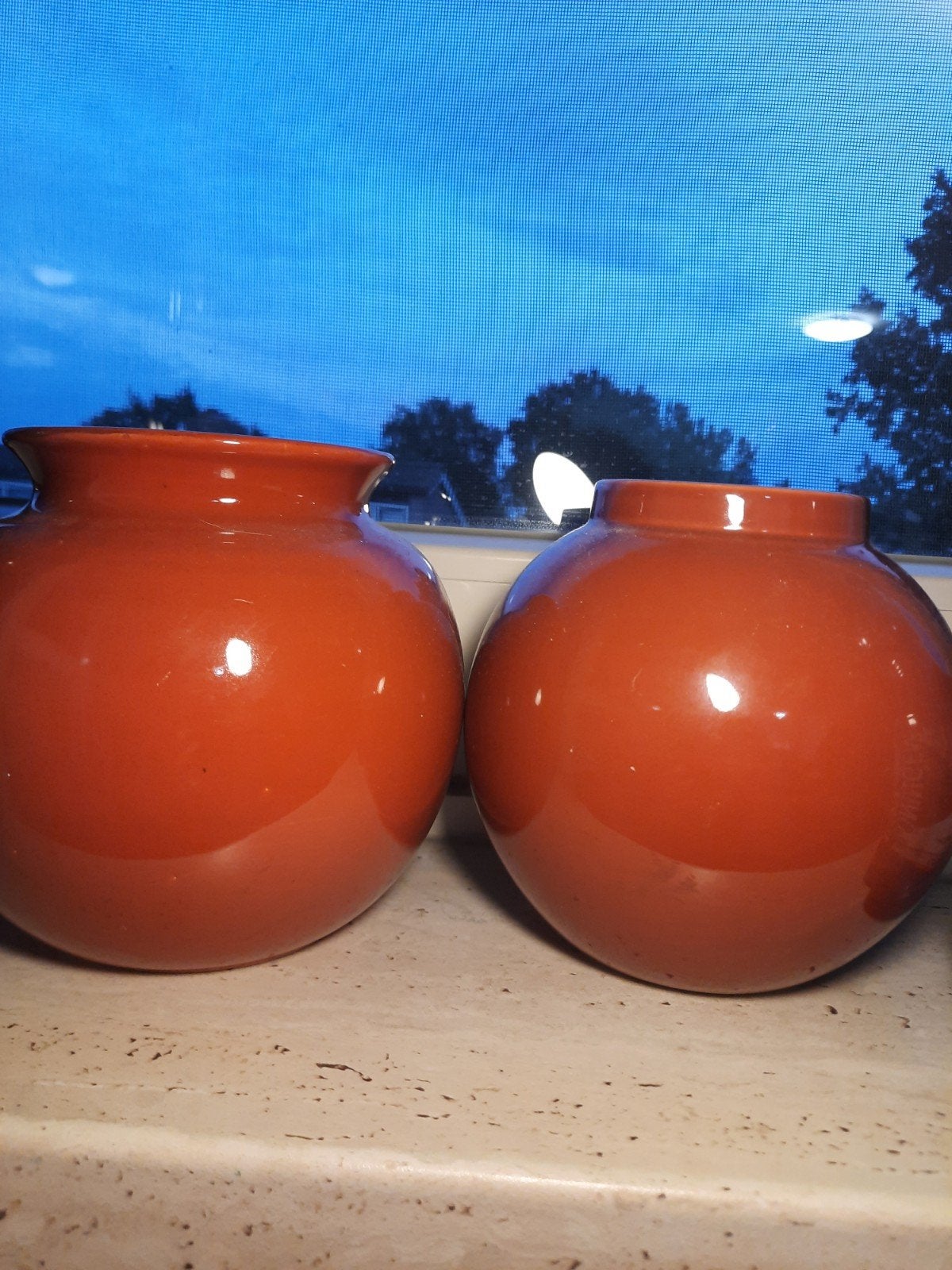 Set van 2 terracotta potten, Ophalen of Verzenden