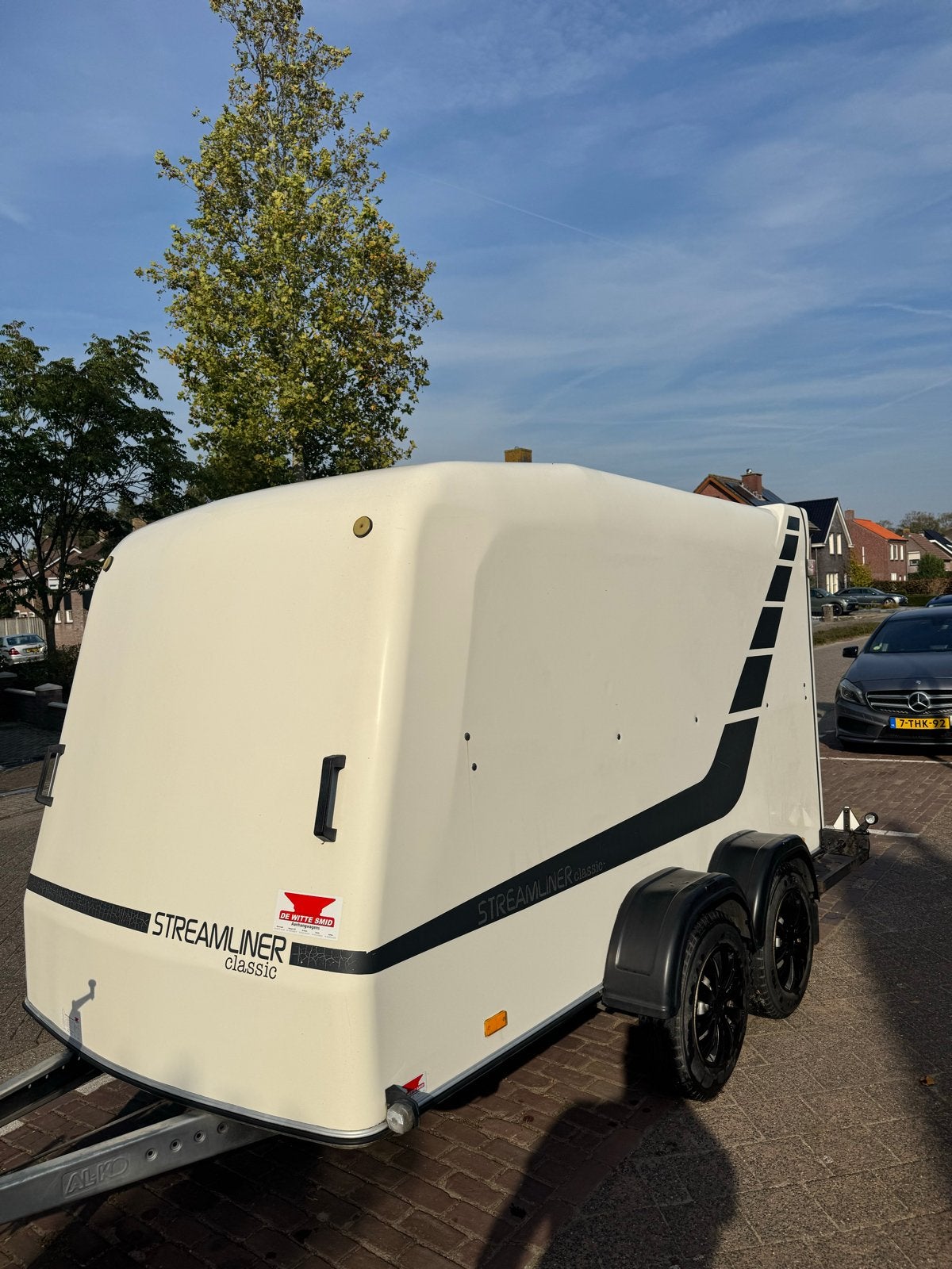 Gesloten polyester aanhanger - Streamliner Classic, Auto diversen, Ophalen, Gebruikt