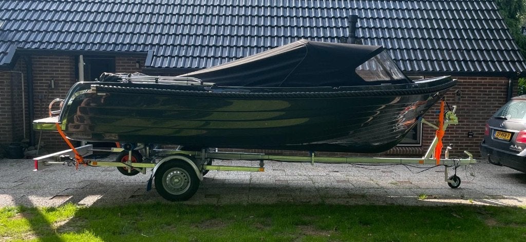 Maassloep 590 met boottrailer, Ophalen, Tender, Rondzit, Tot 1.00 meter