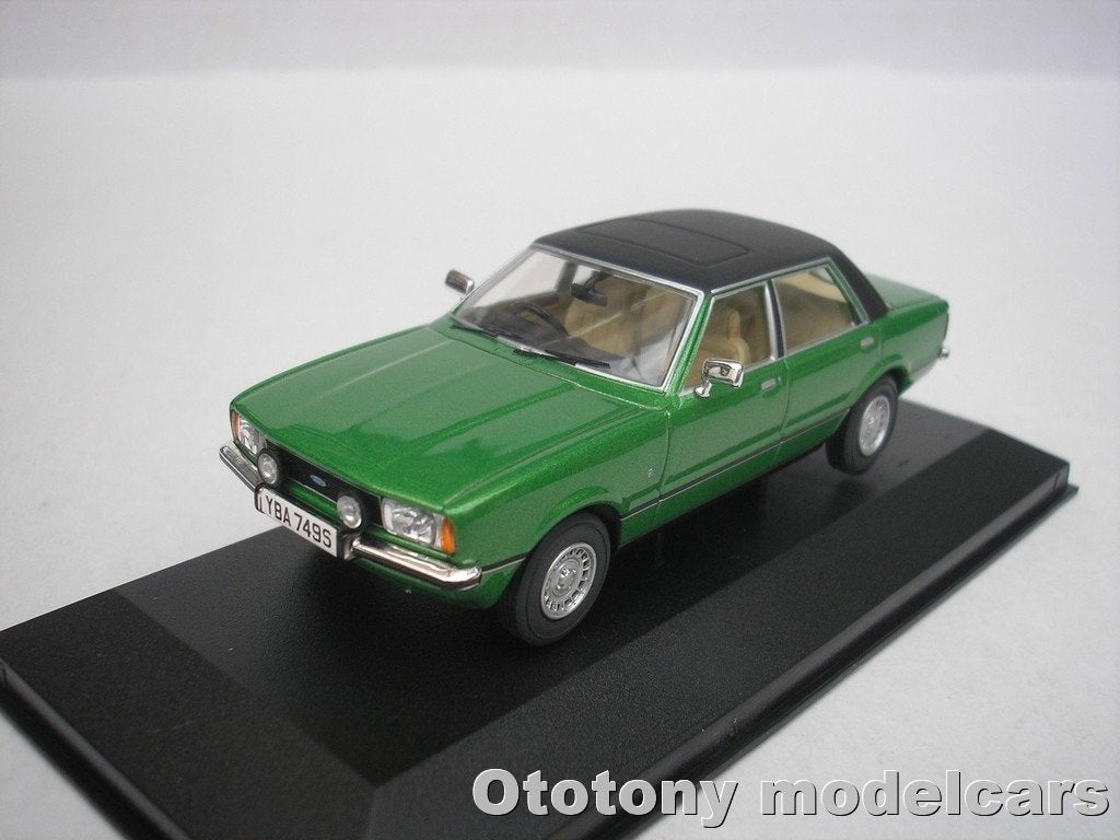 Ford Cortina MK4 2.3 Ghia 1977 Groen 1/43 Corgi / Vanguards, Ophalen of Verzenden, Nieuw, Auto, Vanguards