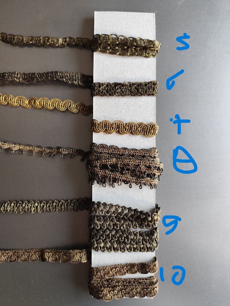 ANTIEK - GOUD BANDJES DIVERS 2, Antiek en Kunst, Ophalen of Verzenden