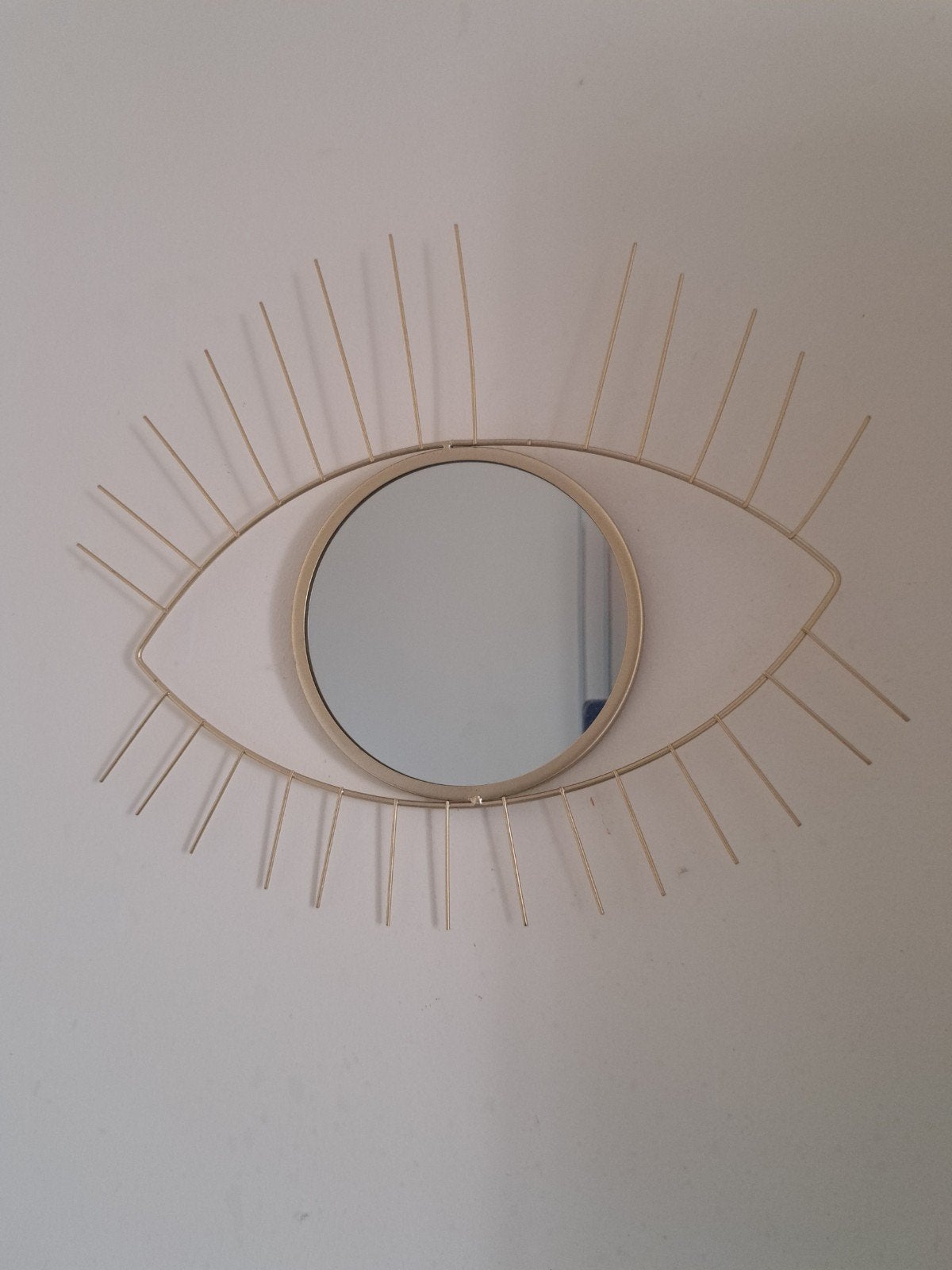 Oog spiegel ontbreekt 1wimper, Ophalen, Rechthoekig, Minder dan 50 cm, Minder dan 100 cm