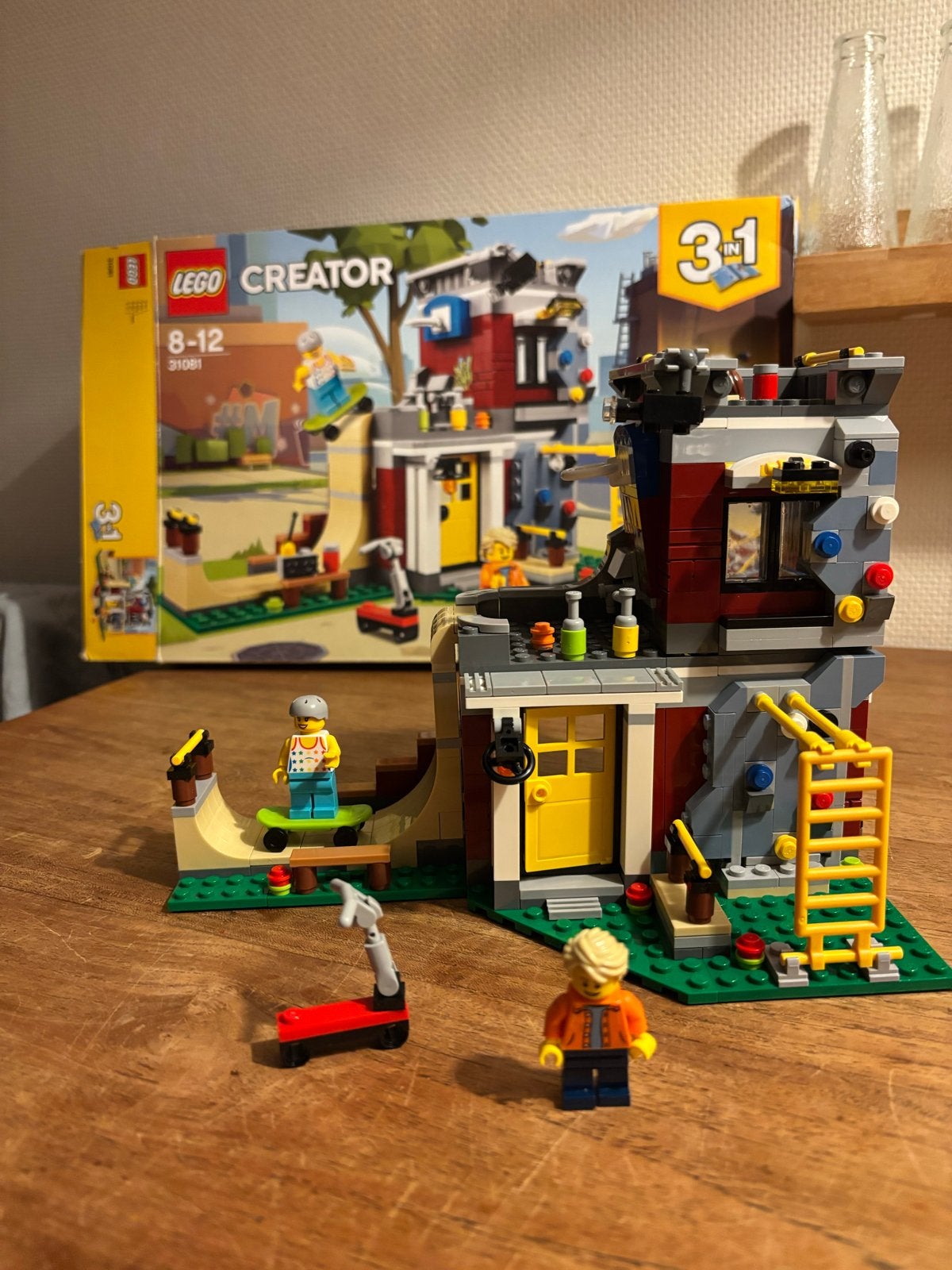 LEGO Creator 31081 Modulair Skatehuis 3-in-1, Lego, Ophalen of Verzenden, Zo goed als nieuw, Compleet