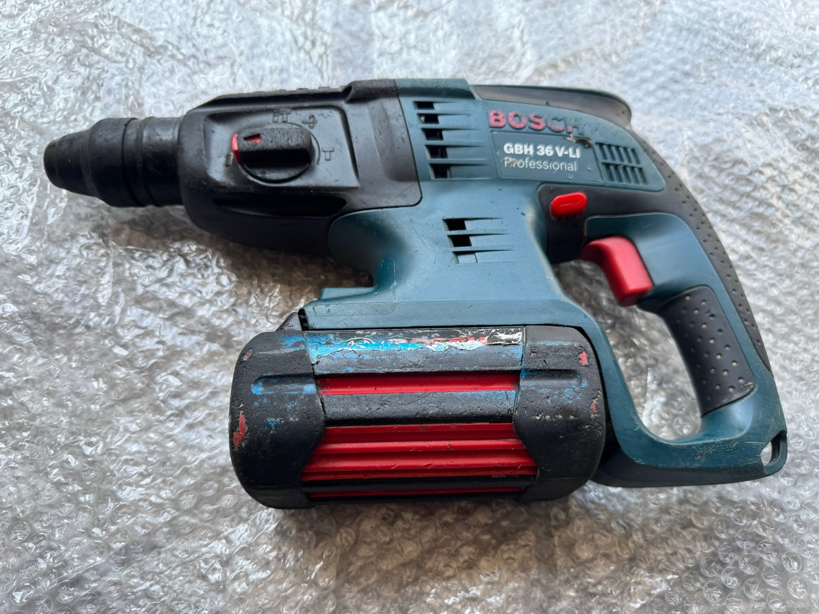 Bosch GBH 36 V-LI Professional Boorhamer, Boor- en/of Breekhamer, Ophalen of Verzenden, Klopboormechanisme, Gebruikt