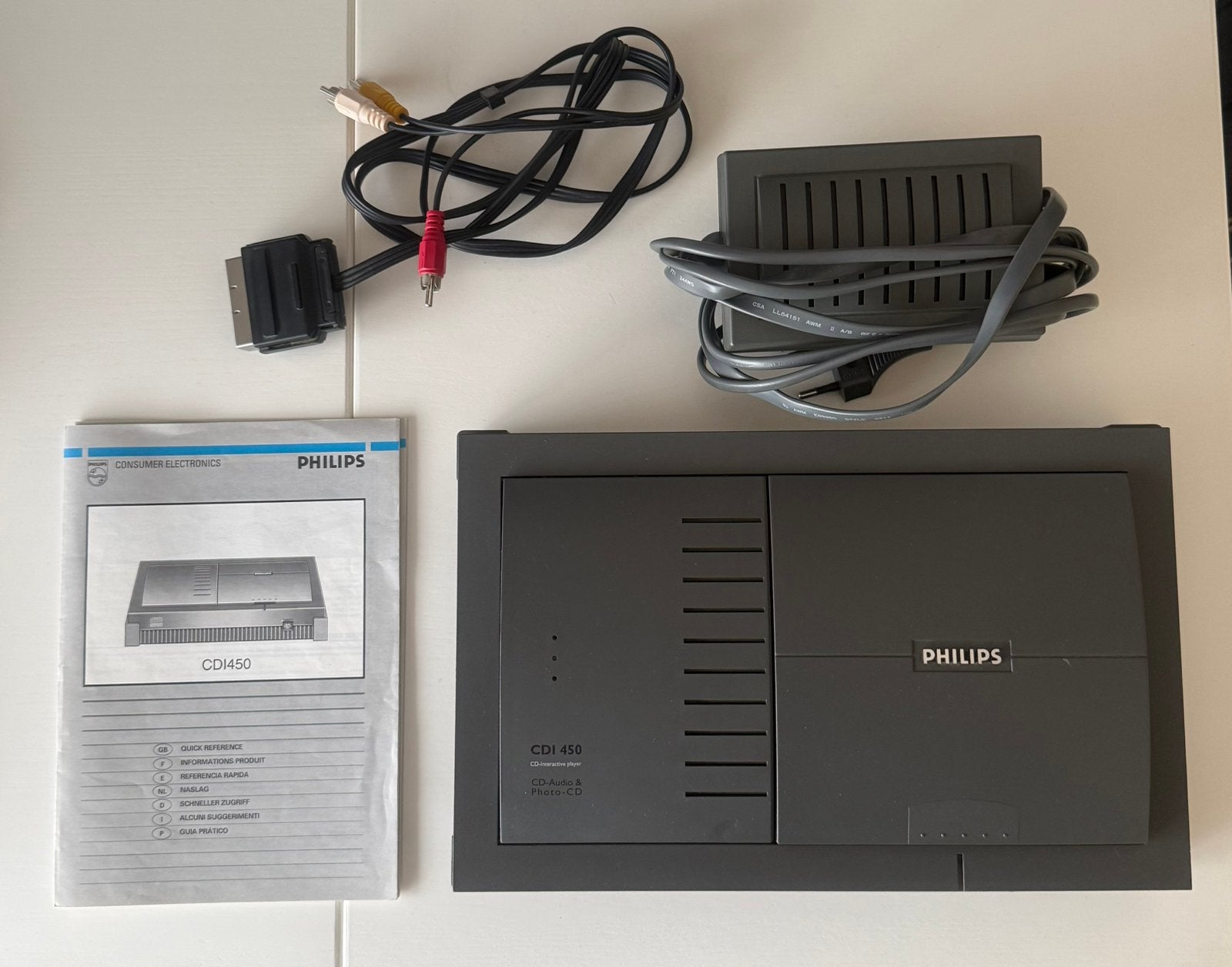 Philips 450 CDi Speler, Ophalen of Verzenden, Overige merken, Gebruikt