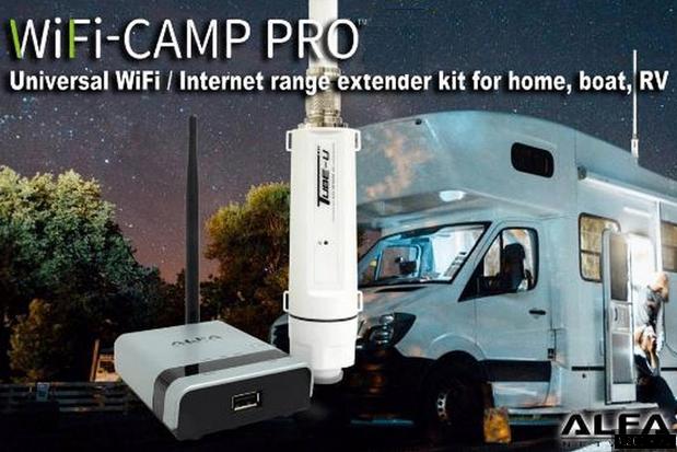 Alfa Network WiFi-Camp PRO WiFi Hotspot Extender, Ophalen of Verzenden, Gebruikt