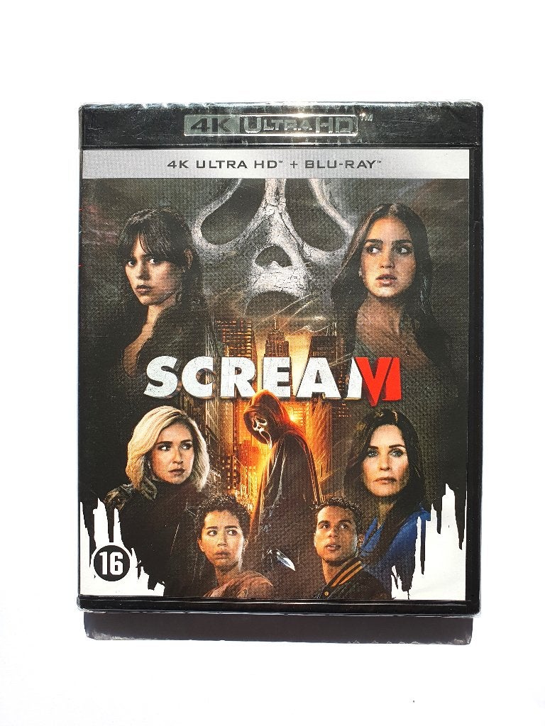 Scream 6 - 4K Ultra HD (2 disc, Nieuw in Seal), Cd's en Dvd's, Blu-ray, Ophalen of Verzenden, Nieuw in verpakking, 4K Ultra HD Blu-ray