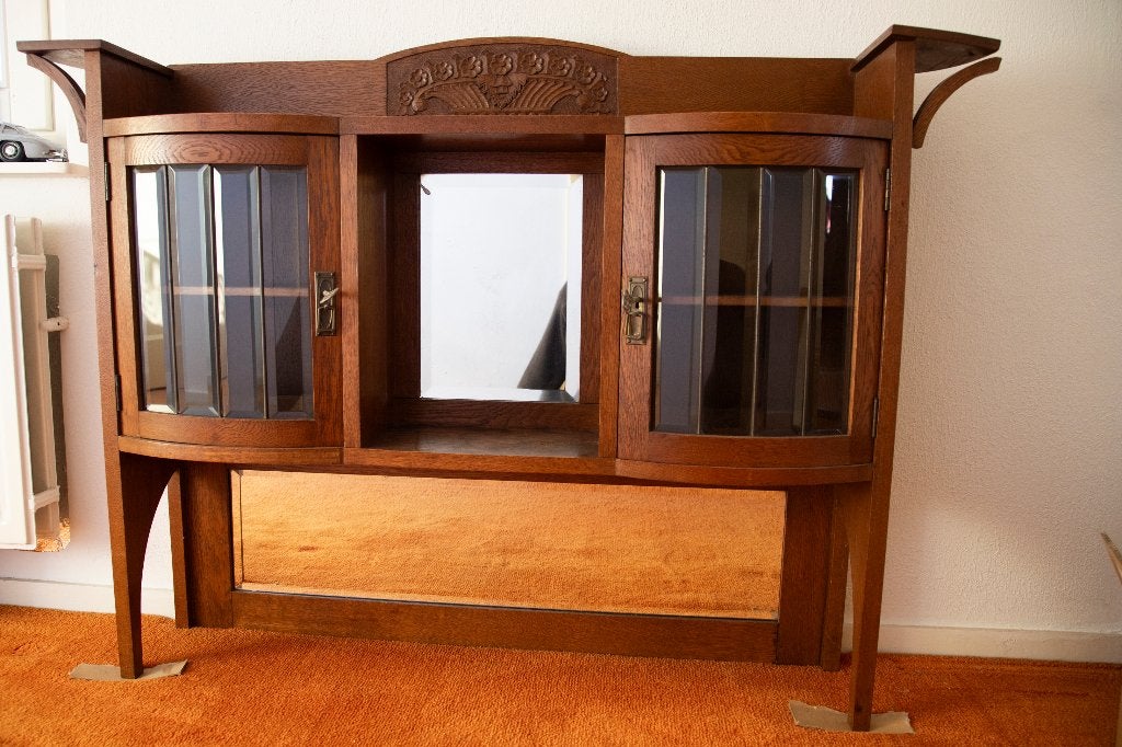 opbouw buffetkast, Gebruikt, 100 tot 150 cm, Klassiek, Ophalen of Verzenden