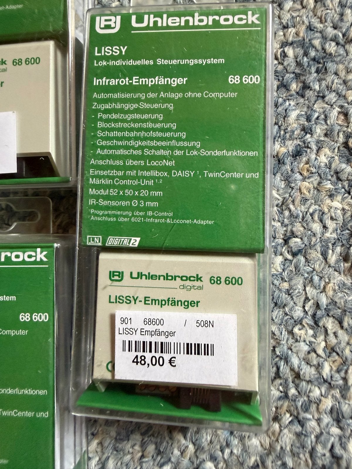 Uhlenbrock Digitalisering Modules - LISSY, Loconet, Lokdecod, Hobby en Vrije tijd, Modeltreinen | H0, Gelijkstroom of Wisselstroom