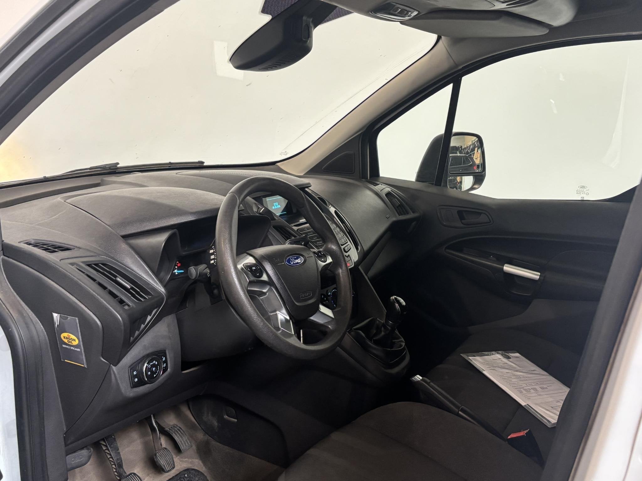 Ford Transit Connect 1.6 TDCI L1 Trend Motorlampje / Engine, Stof, Wit, 1560 cc, Ford