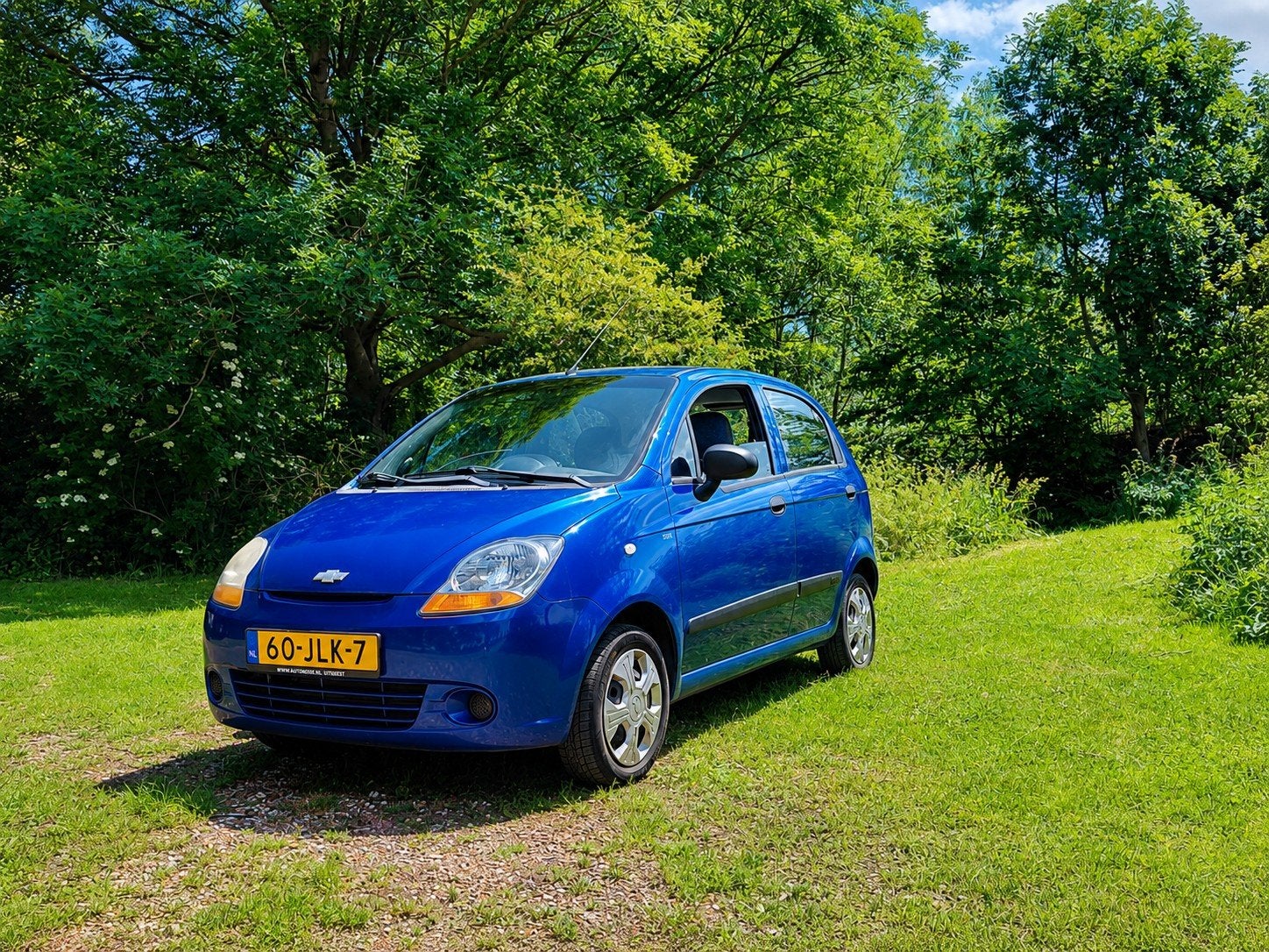 Chevrolet Matiz 0.8 2009 Blauw, Voorwielaandrijving, Blauw, Origineel Nederlands, 19 km/l