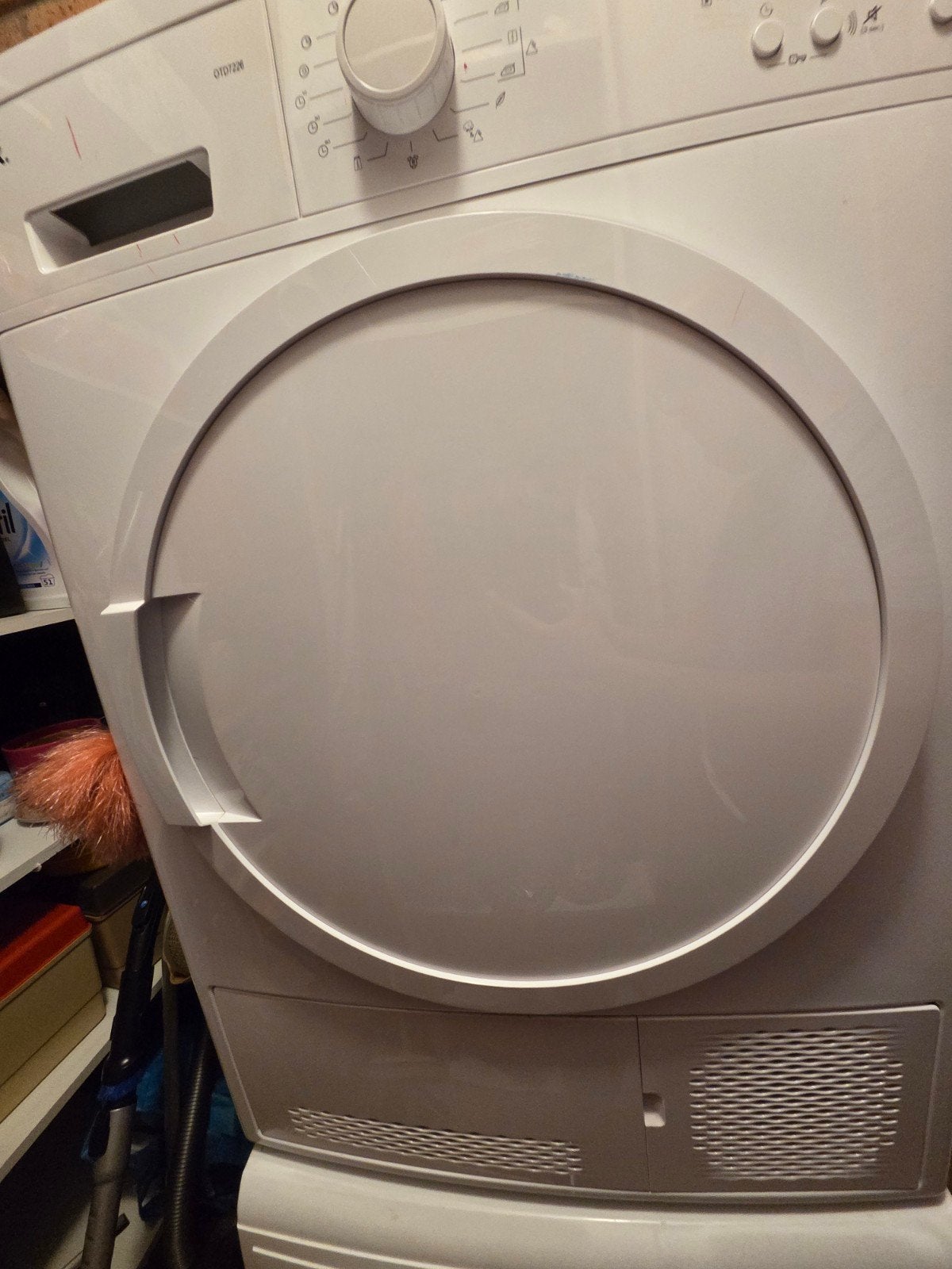 Zanussi TimeCare 7kg Condensdroger, Ophalen, 6 tot 8 kg, Gebruikt, Voorlader